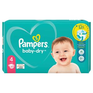 Pampers 2x  Baby Dry Luiers Maat 4 (9-14 kg) 47 stuks