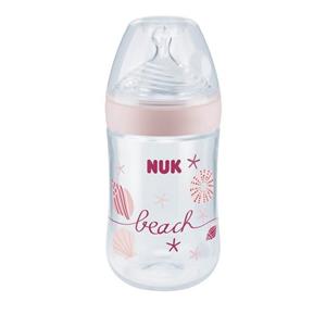 NUK Babyflasche  Nature Sense Babyflasche Silikon-Trinksauger, Größe S, 150ml