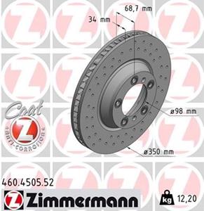porsche Remschijf SPORT REMSCHIJF COAT Z