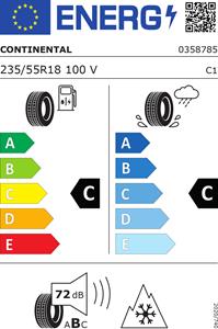 Continental Ts 815 fr 235/55 R18 100V