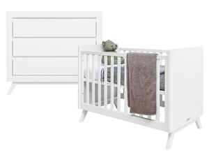 Bopita Babykamer Anne 2-delig 60 x 120 cm wit