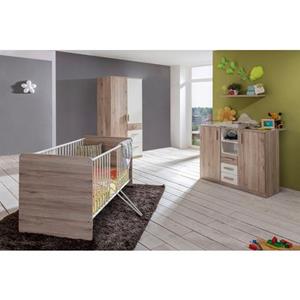 Wimex Complete babykamerset Bergamo Bed + commode + 2-deurs kast (set, 3 stuks)
