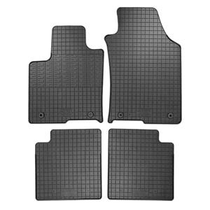 Lancia Rubber matten passend voor  Ypsilon Hybrid 2020- (4-delig + montagesysteem)