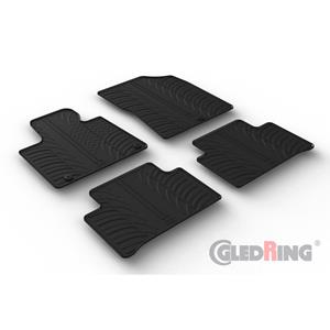Kia Rubbermatten passend voor  Sorento IV (MQ4) 2020- (T-Design 4-delig + montageclips)