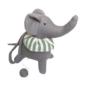 Nuuroo Elisa Elephant Muziekdoos Grey / Green