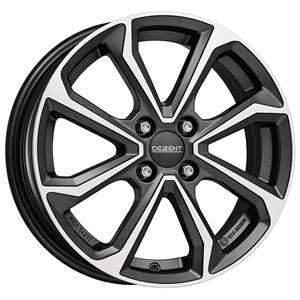 Dezent Kt dark Gunmetal polished 6x15 4x100 ET51