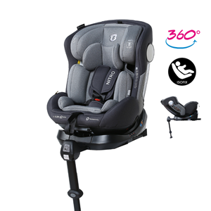 Titanium Baby Autostoel  Nitro i-Size 360° 0-1-2-3 Isofix Rotation Grey