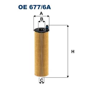 Ölfilter Filtron OE 677/6A