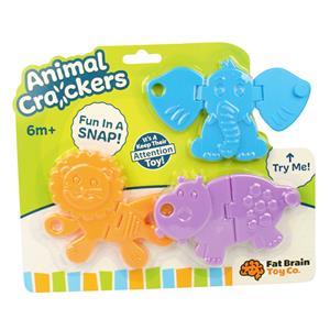 Animal Crackers Bijt- en Speelbeestjes