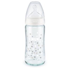 NUK Babyflasche  First Choice+ Glas-Babyflasche mit Temperature