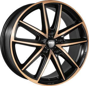 CMS WHEELS C30 Zwart met koperen voorkant