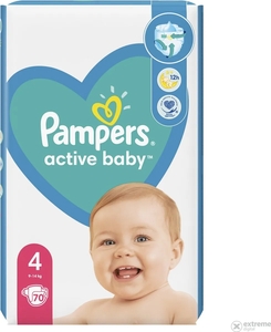 Pampers Active Baby Luiers Maat 4 - 70 Stuks