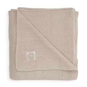 Jollein Deken Ledikant  100x150 Basic Knit Nougat