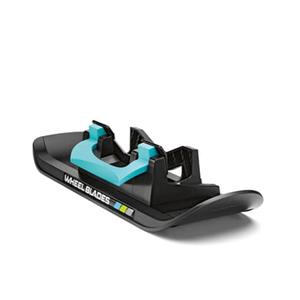 Nicon-Tec Wheelblades XL Kinderwagenski Einzeln schwarz/blau