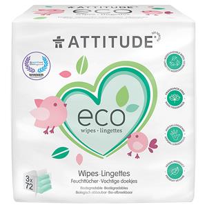 Attitude Eco Baby Doekjes 3 x 72