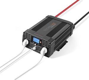 Technaxx Wechselrichter "3000W Sinus TE23", für den mobilen Einsatz von elektronischen Geräten über 12V-Anschluss