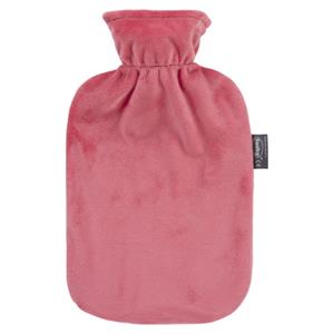 Fashy Warmwaterkruik 2L met fleece hoes in roze