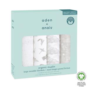 ADEN + anais™ puckdoekjes Map the Stars 4-pack