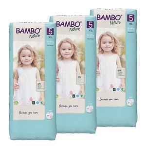 Bambo Nature Luiers Maat 5 Voordeelverpakking 132 stuks