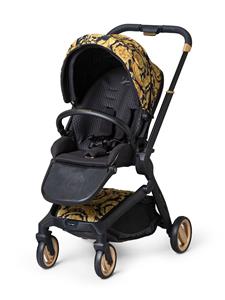 Versace Kids Babywagen met barokprint - Zwart
