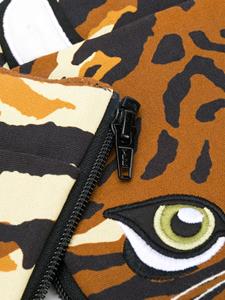 Dolce & Gabbana Kids babydraagtas hoes met tijgerprint - Geel