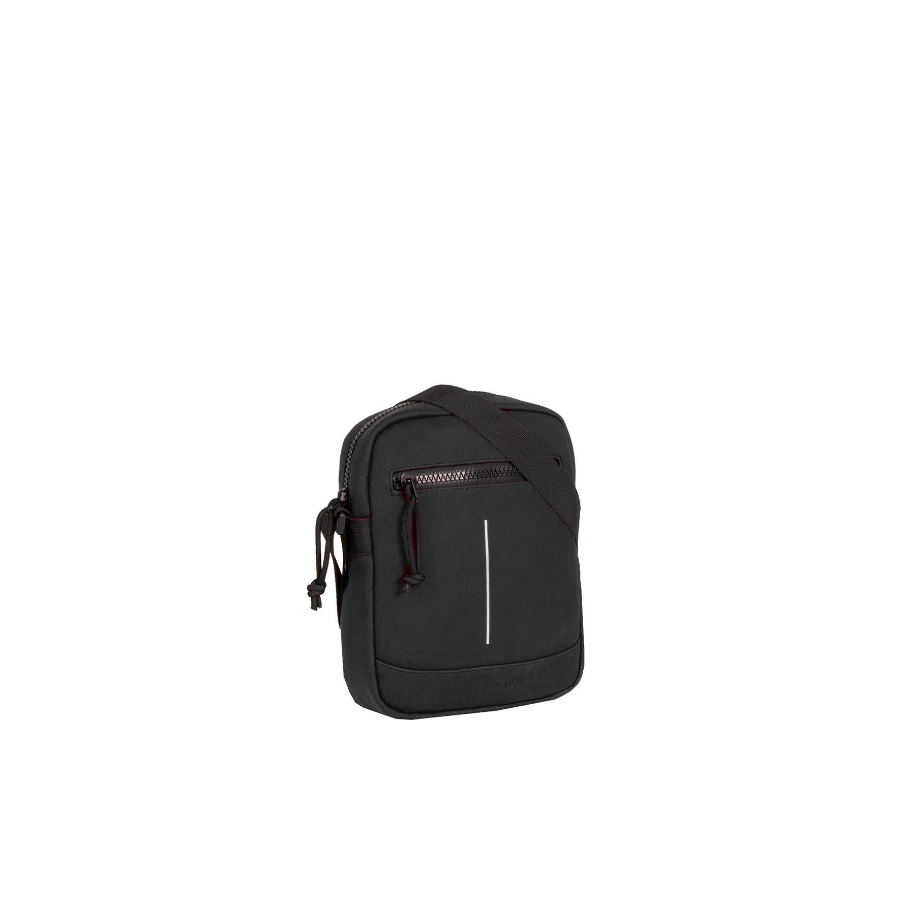 New Rebels Mart - Schoudertas - Crossbody tas - Top Zip - Zwart