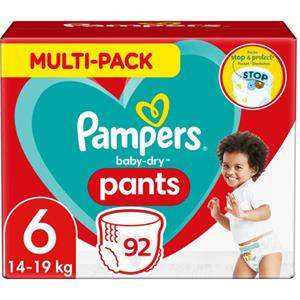 Pampers 2x  Baby Dry Luierbroekjes Maat 6 (14-19 kg) 46 stuks