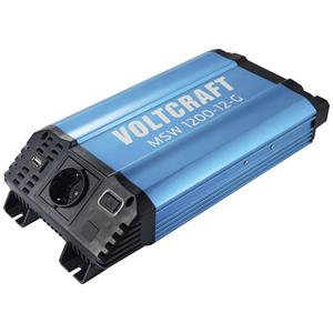 VOLTCRAFT Wechselrichter MSW 1200-12-G 1200W 12 V/DC - 230 V/AC