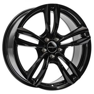 WHEELWORLD-2DRV WH29 schwarz glänzend lackiert 7.5Jx17 5x120 ET41