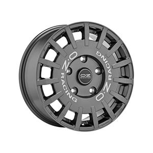 Aluminium velg oz rally racing 8x17 4x108 et42 donkergrijs