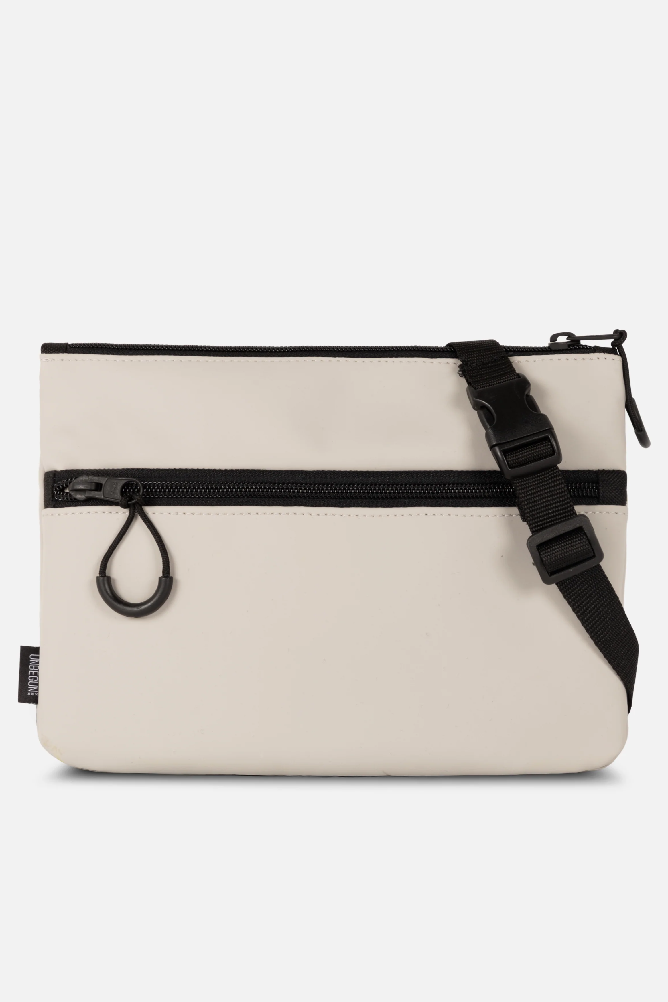 UNBEGUN Damen vegan Cross Body Tas Grau