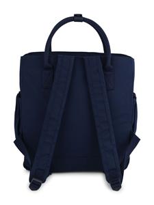 Kenzo Kids logo-appliqué canvas changing bag - Blauw