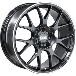 Aluminium velg bbs ch-r 9x18 5x120 et44 matzwart