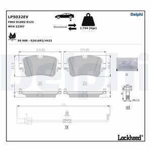 Audi Remblokkenset, schijfrem