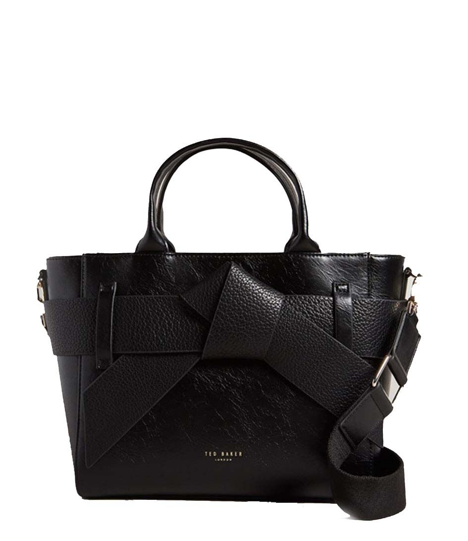 Ted Baker Jimsa Knot Bow Crossbody Bag Jet Black