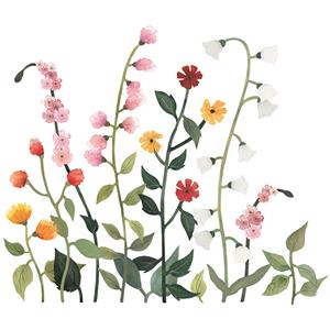 Lilipinso muurstickers Queyran Large Wild Flowers