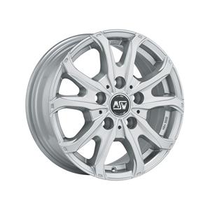 Aluminium velg msw 48 van 7x17 5x118 et41 zilvercoating