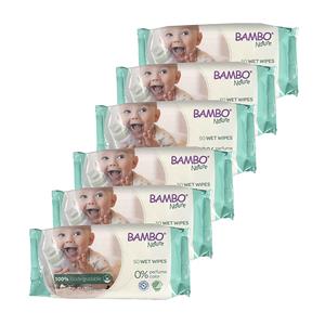 Bambo Nature Voordeelverpakking Babydoekjes 300 doekjes
