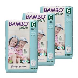 Bambo Nature Trainingbroekjes Maat 6 - Voordeelverpakking 54 stuks