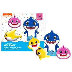 Nickelodeon  Pinkfong Baby Shark - Badset van 3 - 3+ Jaar