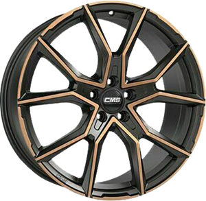 CMS WHEELS C33 Zwart met koperen voorkant