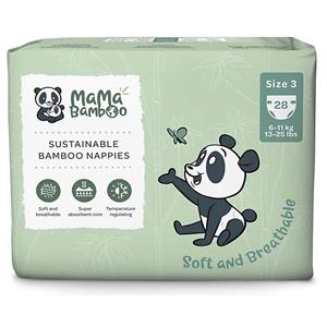 Mama Bamboo Eco Luiers - Medium - Maat 3 28 stuks