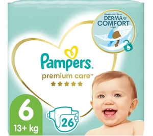 Pampers Premium Care Maat 6 (13+kg) - 26 stuks