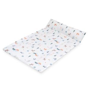 JULIUS ZÖLLNER Jersey hoes Loop Comfy voor aankleedkussen Softy Little Fox 85 x 75 cm