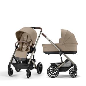 Cybex Balios S Lux Compleet - Taupe Frame - Almond Beige