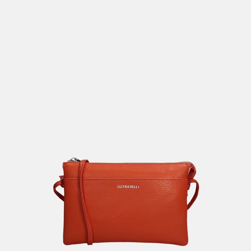 Gigi Fratelli Romance crossbody tas orange