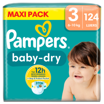 Pampers Windel Baby Dry, Größe 3 Midi, Maxi Pack