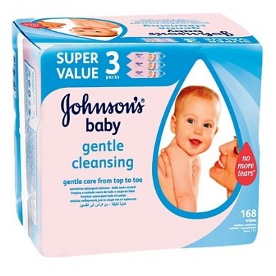 Johnsons Johnson & Johnson Babydoekjes 3 x 56 stuks