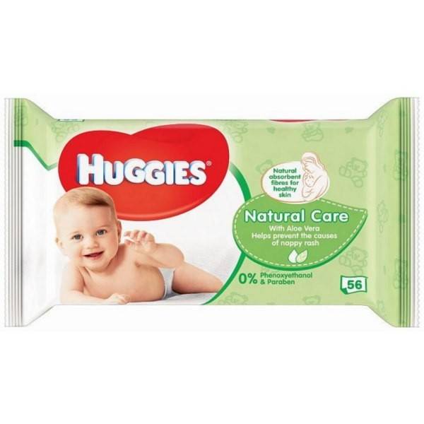 Huggies Babydoekjes Natural Care 9 Pack