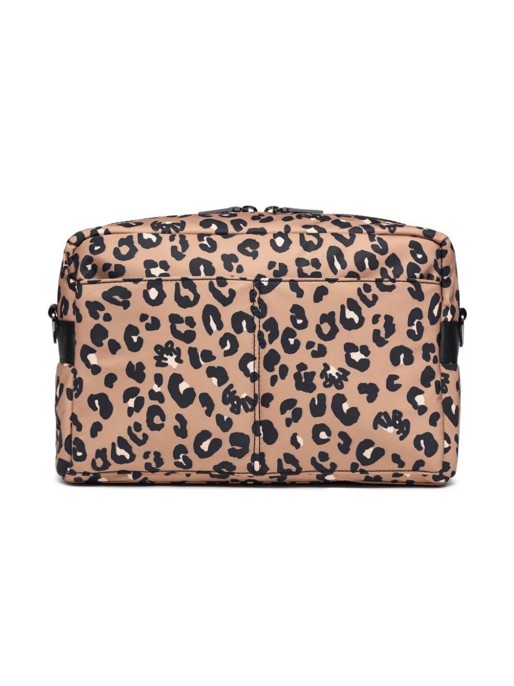 Tiba + Marl leopard-print changing bag - Zwart